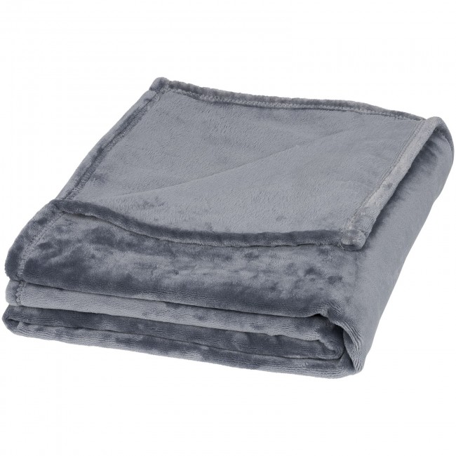 Promotional Mollis oversized ultra plush plaid blanket - Image 2