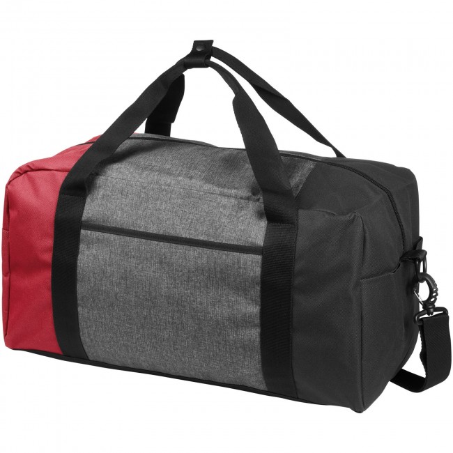 Promotional Three-way colourblock 19'' duffel bag - Image 3