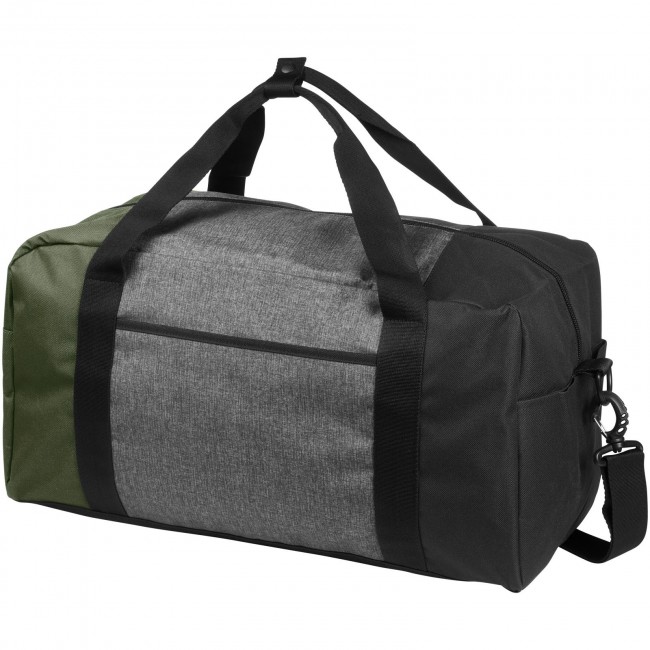 Promotional Three-way colourblock 19'' duffel bag - Image 1