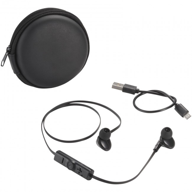 Promotional Sonic Bluetooth® earbuds with carrying case - Image 3