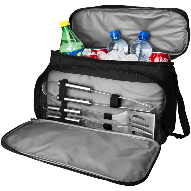 Promotional Dox 3-piece bbq set with cooler bag