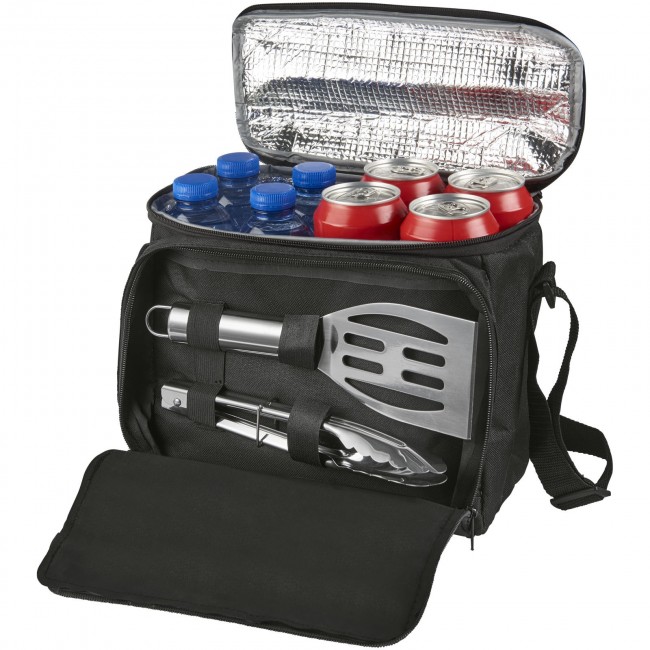 Promotional Mill 2-piece BBQ set with cooler bag