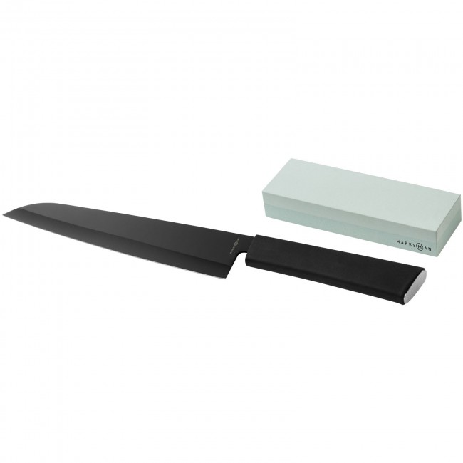 Promotional Element chef's knife and whetstone