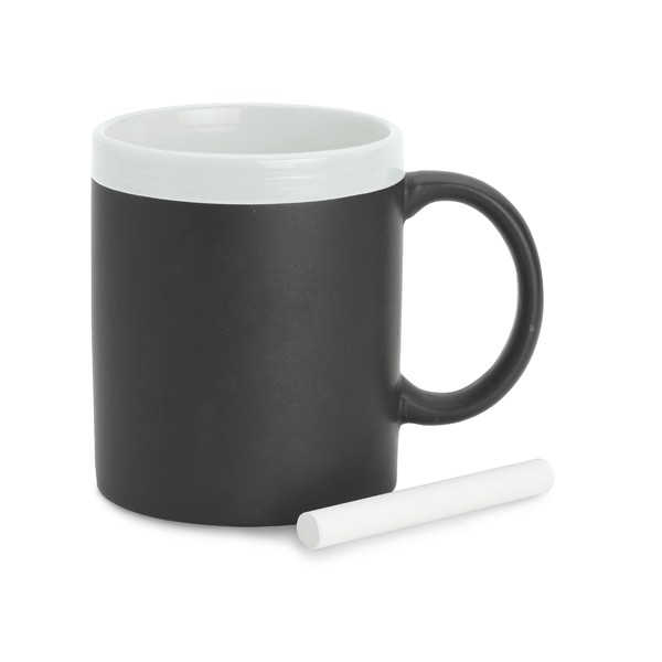 Promotional Chalk Ceramic Mug 360ml