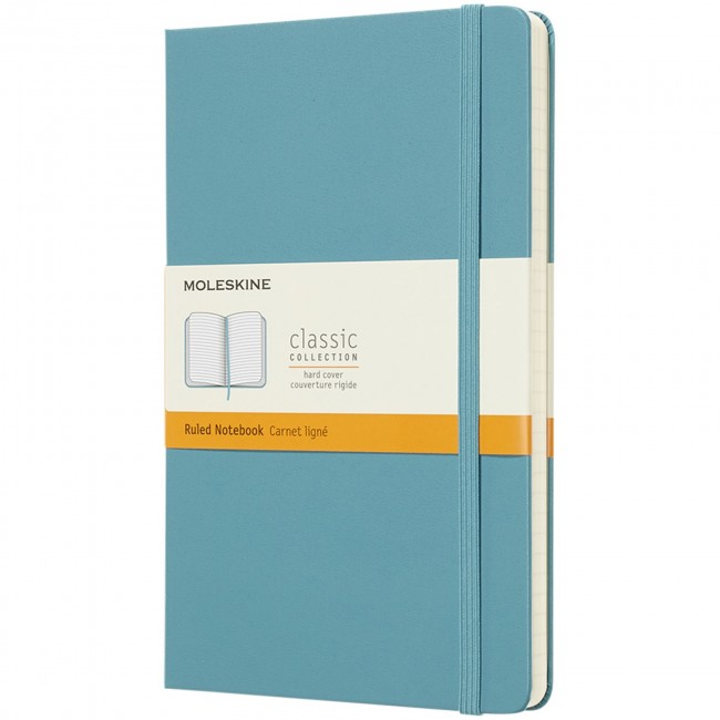 Promotional Classic L hard cover notebook - ruled - Image 1