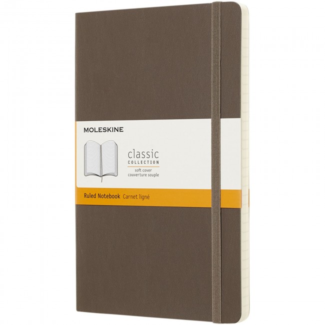 Promotional Classic L soft cover notebook - ruled - Image 1