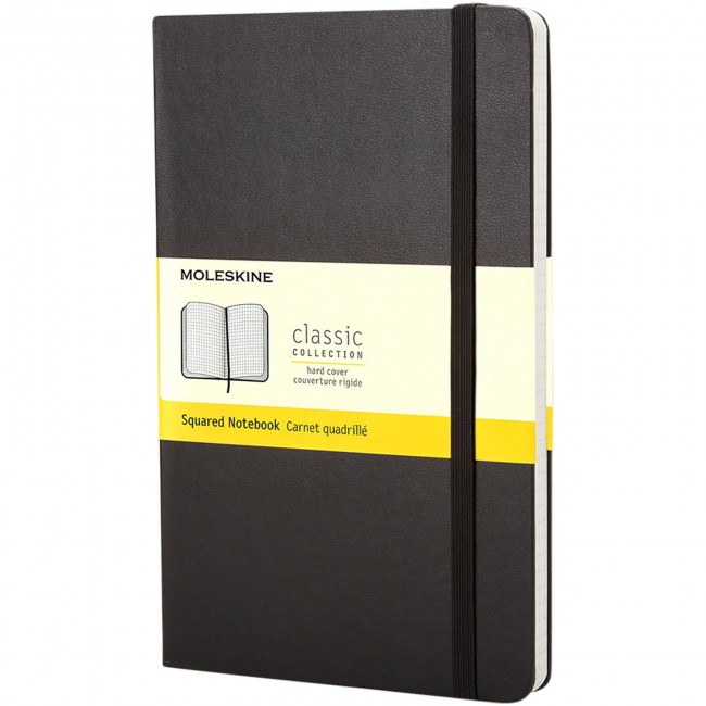 Promotional Classic PK hard cover notebook - squared - Image 4