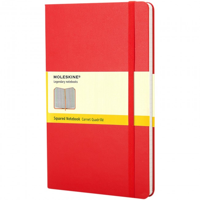 Promotional Classic PK hard cover notebook - squared - Image 1