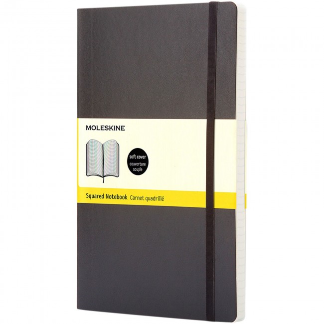 Promotional Classic PK soft cover notebook - squared - Image 3