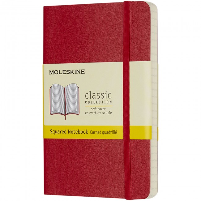 Promotional Classic PK soft cover notebook - squared - Image 1