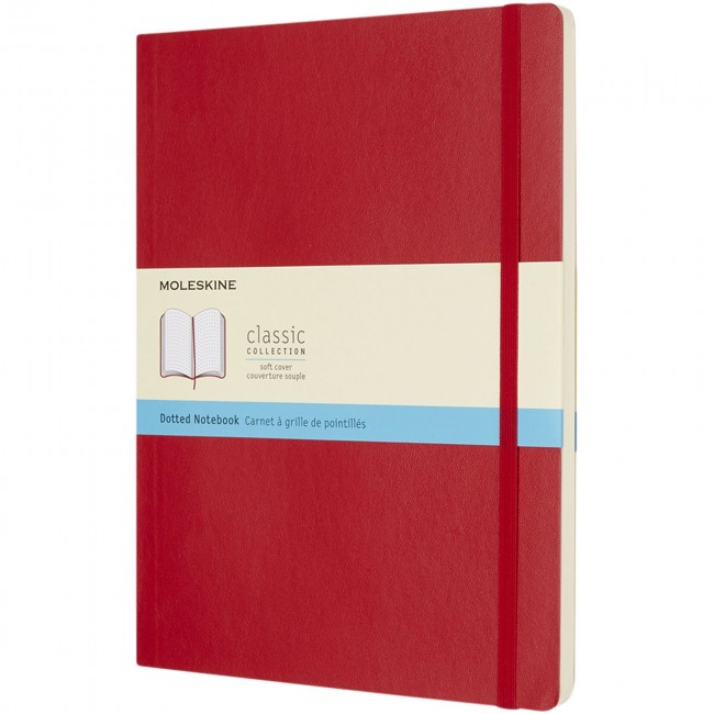 Promotional Classic XL soft cover notebook - dotted - Image 1