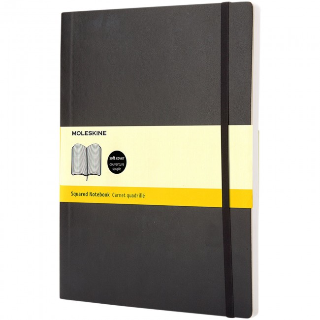 Promotional Classic XL soft cover notebook - squared - Image 3