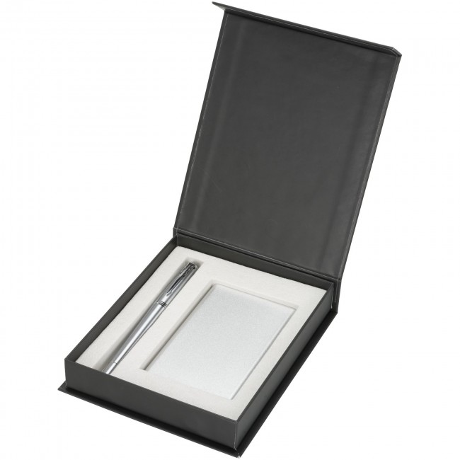 Promotional Gift set box with slim power bank