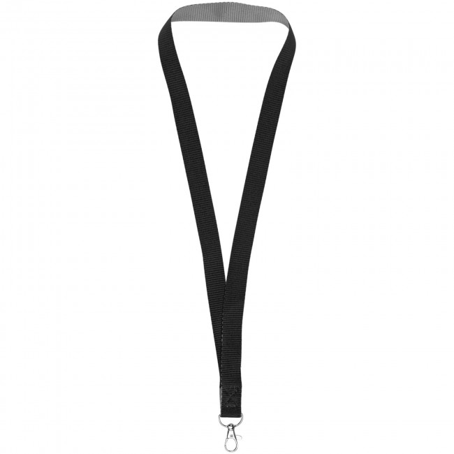 Promotional Aru dual-tone lanyard with Hook & Loop closure - Image 4