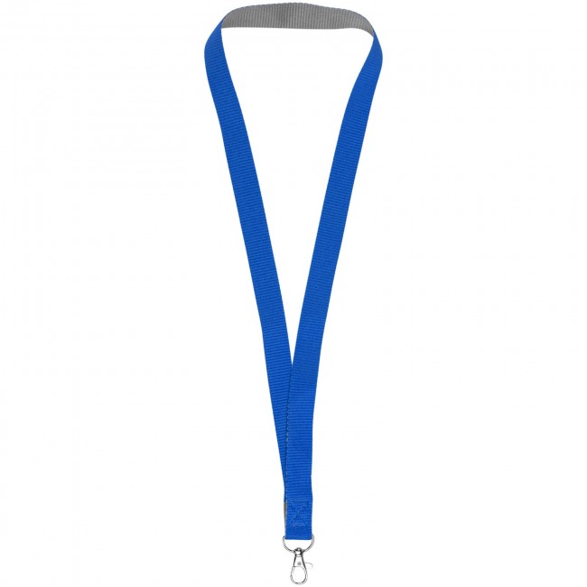 Promotional Aru dual-tone lanyard with Hook & Loop closure - Image 3