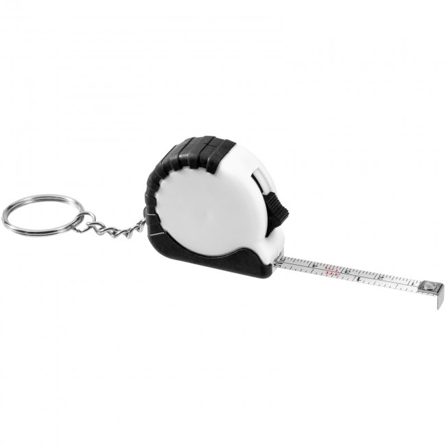 Promotional Habana 1 metre measuring tape with keychain - Image 2