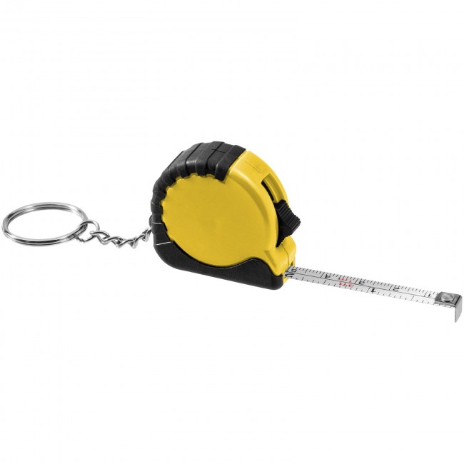 Promotional Habana 1 metre measuring tape with keychain - Image 1