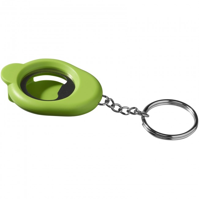 Promotional Cappi bottle opener key chain - Image 1