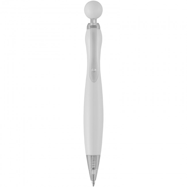 Promotional Naples ballpoint pen with ball-shaped clicker - Image 3