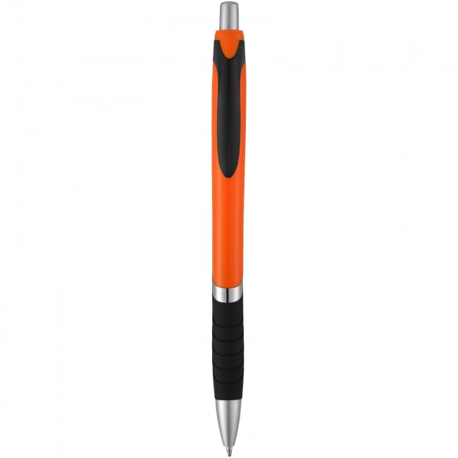 Promotional Turbo ballpoint pen with rubber grip - Image 4