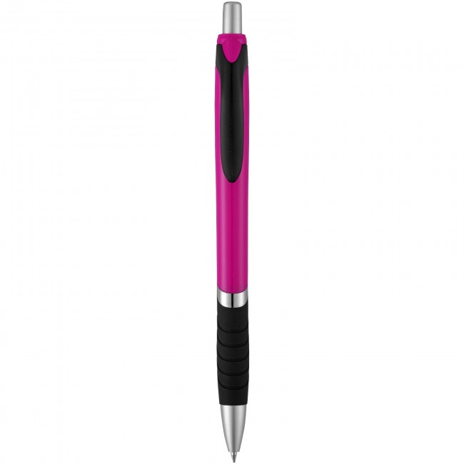 Promotional Turbo ballpoint pen with rubber grip - Image 3