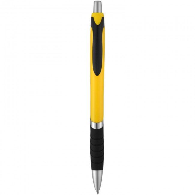 Promotional Turbo ballpoint pen with rubber grip - Image 2