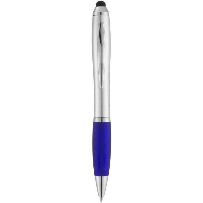 Promotional Nash stylus ballpoint pen with coloured grip - Image 6