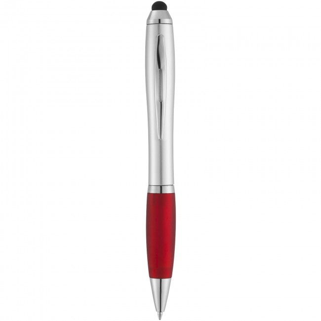 Promotional Nash stylus ballpoint pen with coloured grip - Image 5