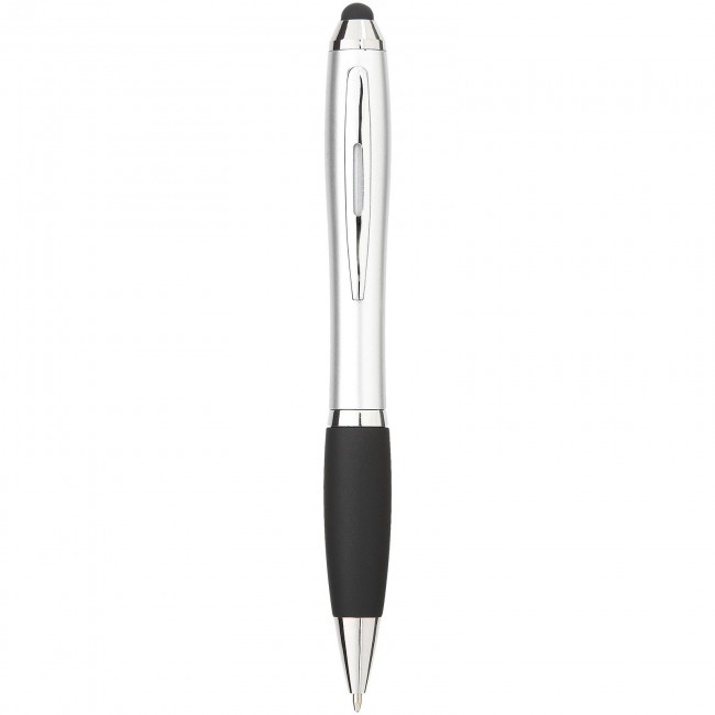 Promotional Nash ballpoint pen with soft-touch black grip - Image 8