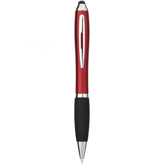 Promotional Nash ballpoint pen with soft-touch black grip - Image 6