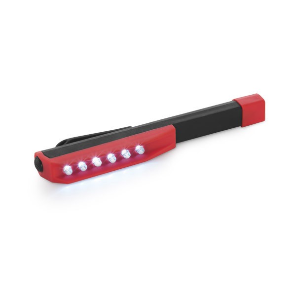 Promotional Flashlight With Rubber Finsh