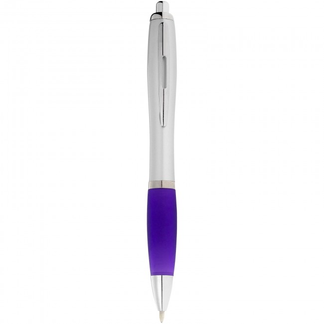 Promotional Nash ballpoint pen with coloured grip - Image 7