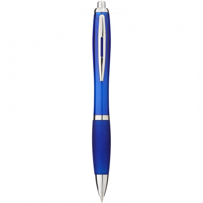 Promotional Nash ballpoint pen with coloured barrel and grip - Image 8