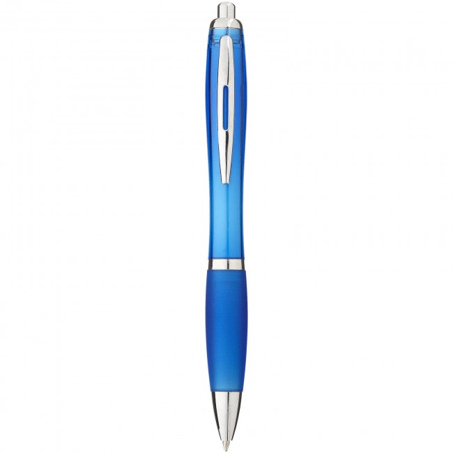 Promotional Nash ballpoint pen with coloured barrel and grip - Image 5