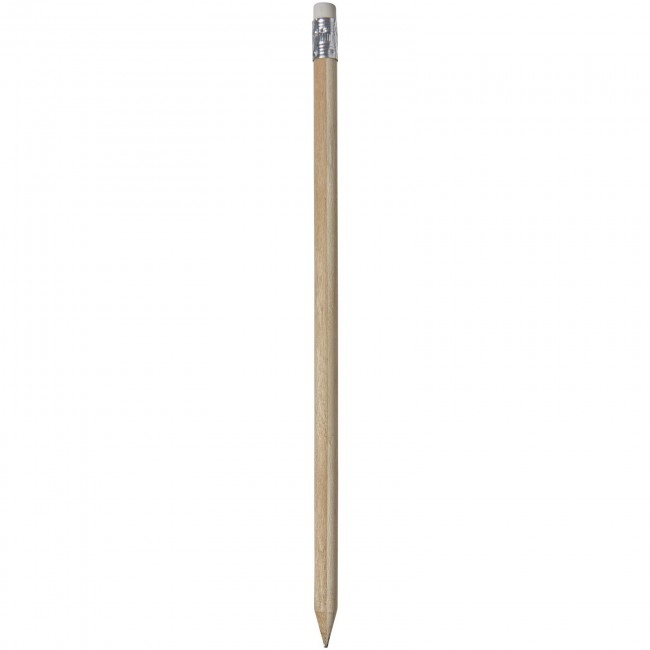 Promotional Cay wooden pencil with eraser - Image 4