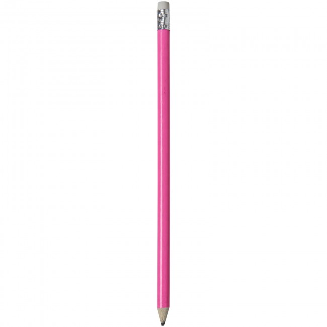 Promotional Alegra pencil with coloured barrel - Image 1