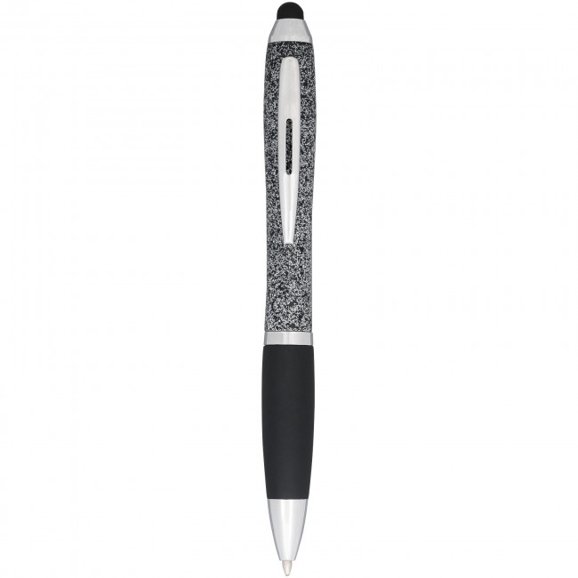 Promotional Nash speckled ballpoint pen with stylus - Image 5