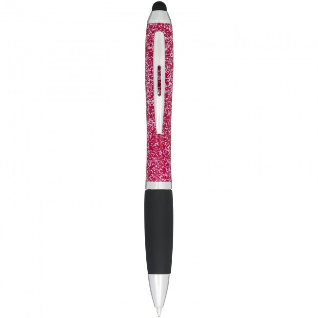 Promotional Nash speckled ballpoint pen with stylus - Image 1