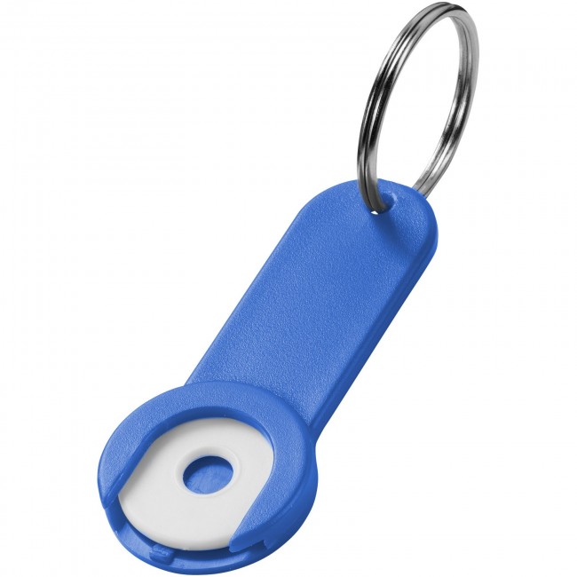 Promotional Shoppy coin holder keychain - Image 4