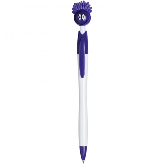 Promotional Smiley ballpoint pen-BK - Image 3