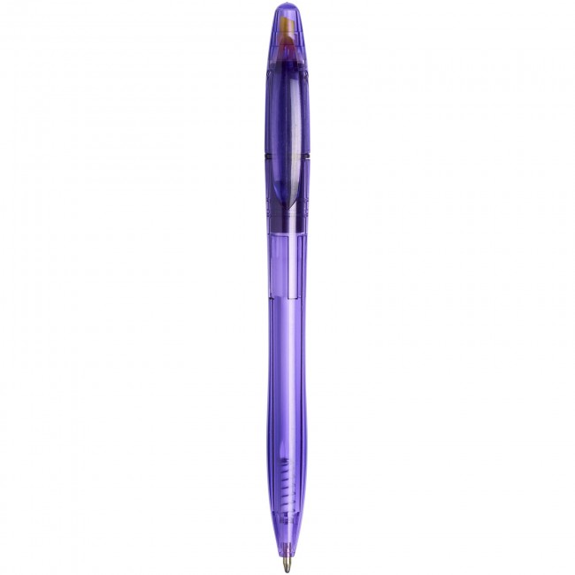 Promotional Sprint ballpoint pen with highlighter - Image 2