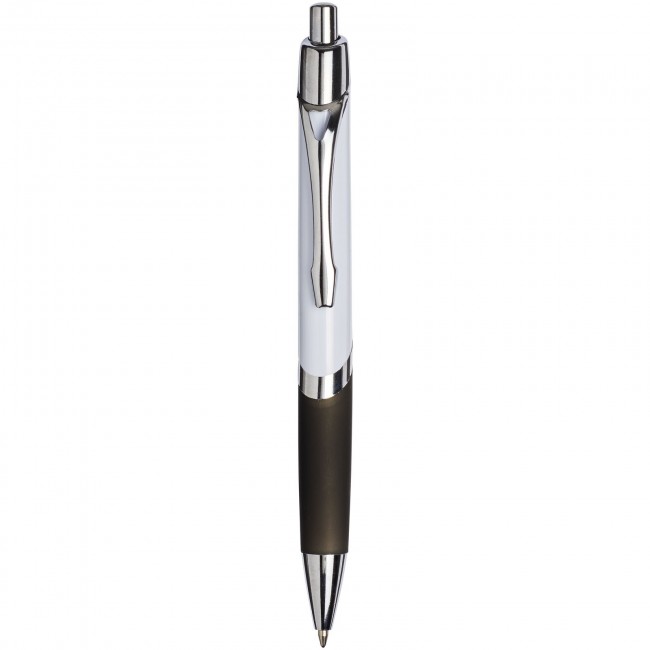 Promotional Ellipse ballpoint pen with white barrel - Image 4