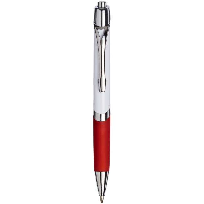 Promotional Ellipse ballpoint pen with white barrel - Image 2