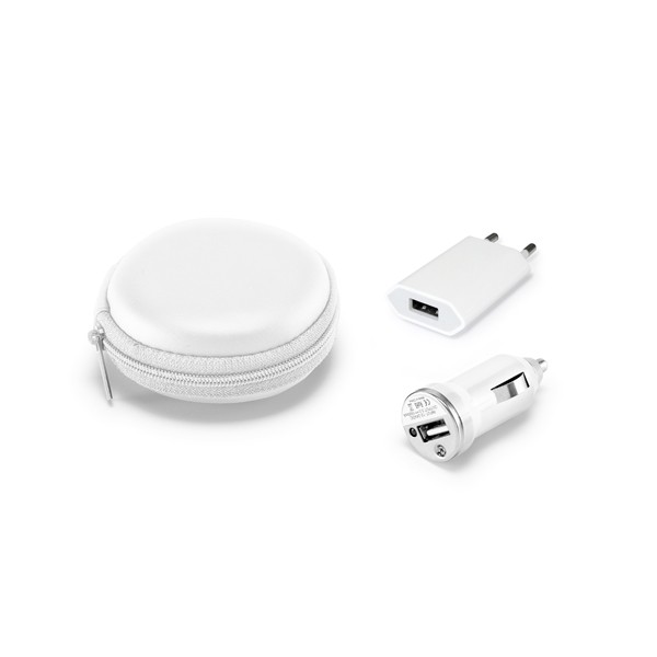 Promotional USB charger set