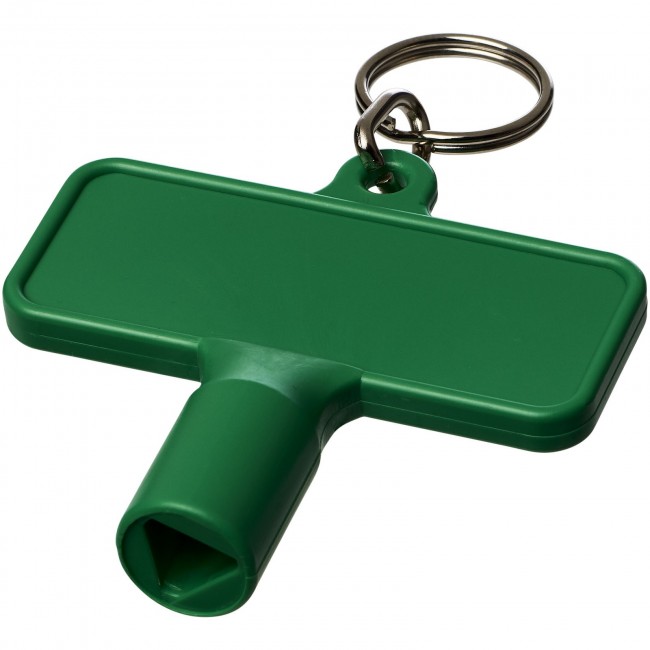 Promotional Maximilian rectangular utility key keychain  - Image 3