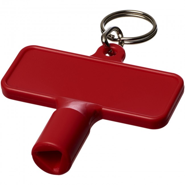 Promotional Maximilian rectangular utility key keychain  - Image 2