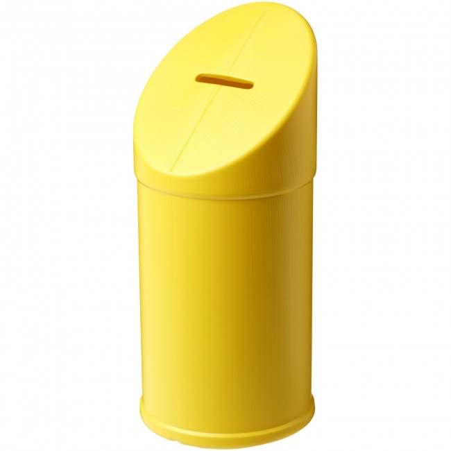 Promotional Heba plastic charity collector container - Image 1