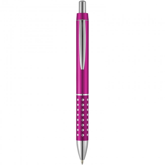 Promotional Bling ballpoint pen with aluminium grip - Image 1