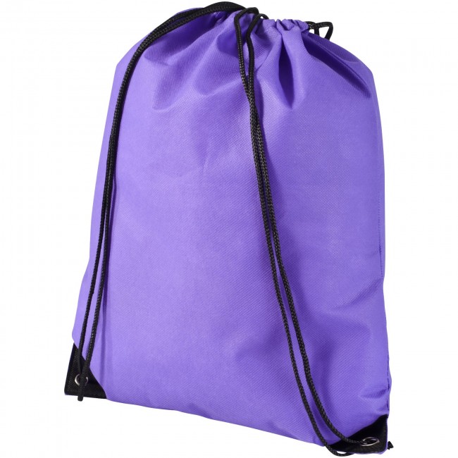 Promotional Evergreen non-woven drawstring backpack - Image 5