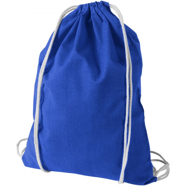 Promotional Oregon cotton drawstring backpack - Image 6